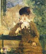 Berthe Morisot Dame a L ombrelle oil painting reproduction